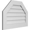 Ekena Millwork Octagonal Top Surface Mount PVC Gable Vent w/ 3-1/2"W x 1"P Standard Frame, 30"W x 22"H GVPOT30X2201SN - alternate 2